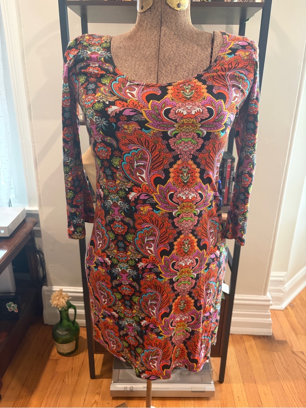 Paisley Print Salaam Dress
